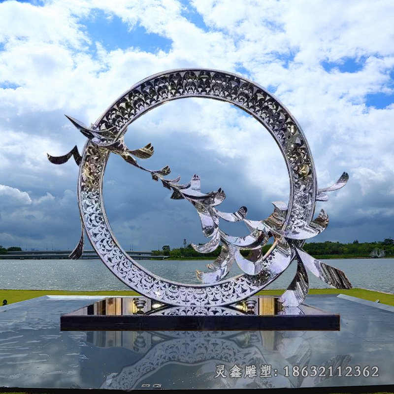 圆环城市 抽象景观雕塑中的现代诗意